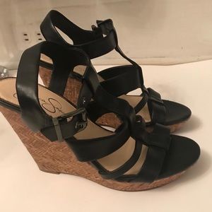 🖤Black Wedges
